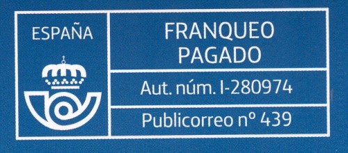 Franqueo Pagado. Movistar. I-280947. Publicorreo 439. 2013-02-26. Cartucho.jpg