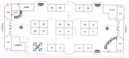 Madrid. XLV Feria Nacional del Sello. Mapa stands.jpg