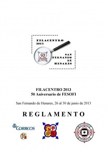 San Fernando de Henares. 2013. Filacentro 2013. Reglamento 1.jpg