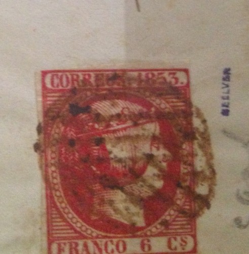 Parrillas entrecruzadas? En el frontal también aparece un Baeza número 15, la carta iba dirigida a Trujillo