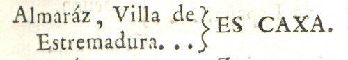 Casatejada. Espinalt. 1775. Almaráz.jpg