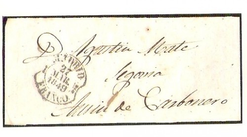 Madrid.1849.Es una &quot;faja&quot;.