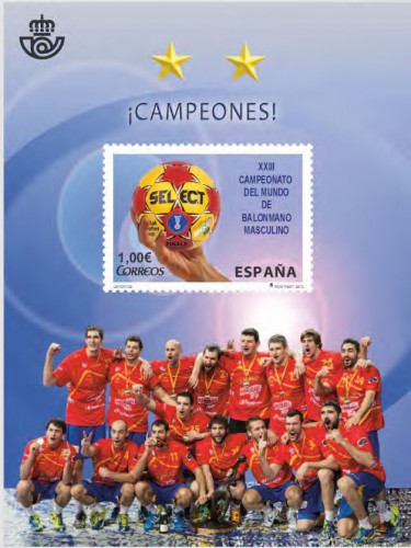 2013-07-09. XXIII Campeonato del Mundo de Balonmano Masculino. Campeones. Imagen.jpg