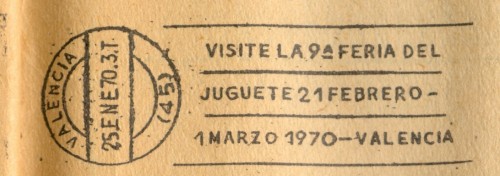 Rodillo de Propaganda. Capítulo II. 1109. Valencia.25.ENE70.3.T.45. VISITE LA 9ª FERIA DEL-JUGUETE 21 DE FEBRERO-1 MARZO 1870-VALENCIA.jpg