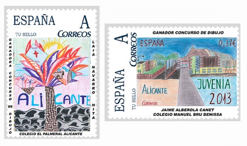 Alicante. 2013. Juvenia 2013. Concurso dibujo. Primeros premios.jpg
