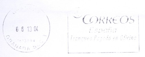 FPO. AF-109. Granada. Granada Suc. 3. 1813894. 2013-06-06-04.jpg