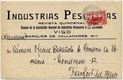 Industrias Pesqueras anverso