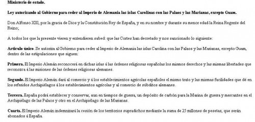 ley autorizando la &quot;cesion&quot;