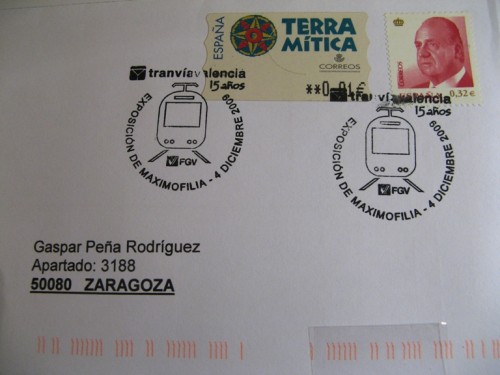 04/12/2009	VALENCIA	TRANVIA VALENCIA 15 AÑOS