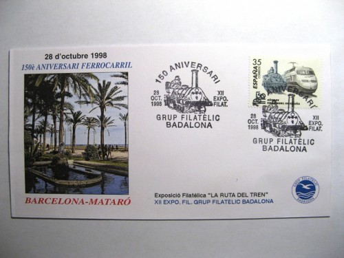 Ruta del tren Badalona 28-10-98