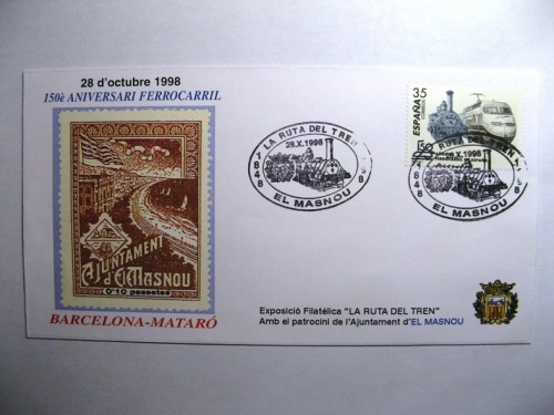 Ruta del tren El Masnou 28-10-98