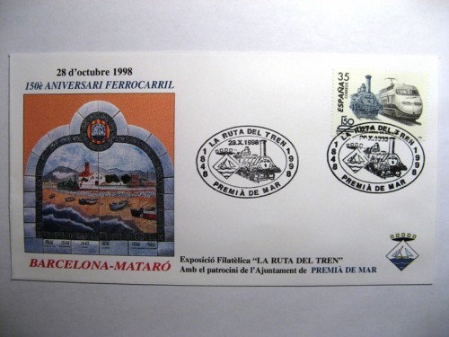 Ruta del tren Premia 28-10-98