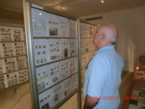 Fardutti en la exposición
