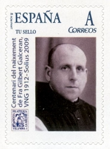Sello personalizado. Vilanova i la Geltrú. 2012. Fra Gilbert Garcerán. Alta.jpg