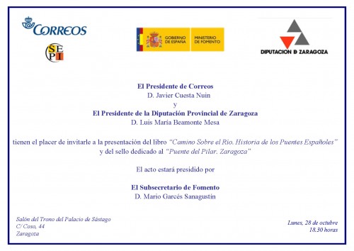 2013-10-28. Puente del Pilar. Zaragoza. Presentación.jpg