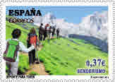 2013-11-12. Deporte para todos. Senderismo. Imagen. Correos.jpg