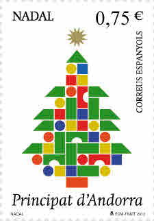 Andorra. 2013-11-04. Navidad. Árbol. B1M0. Imagen. Correos. Baja.jpg
