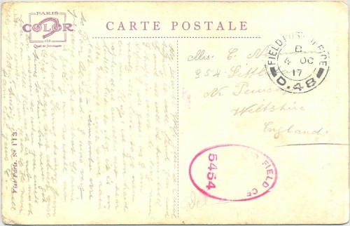 TP Correo de campaña dorso