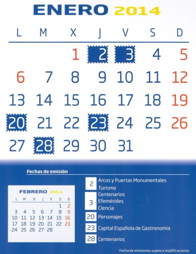 Emisiones España. 2014. Calendario 2014-01. Baja.jpg