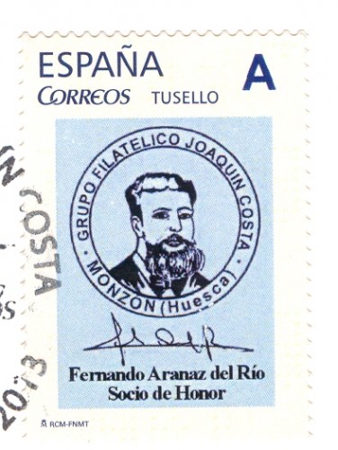 Sello personalizado. Monzón. 2013.  Fernando Aranaz del Río.jpg