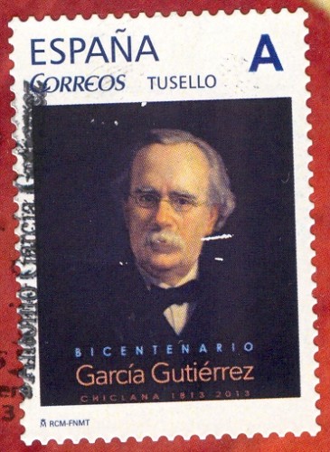 Sello personalizado. Chiclana de la Frontera. 2013. Bicentenario García Gutiérrez.jpg