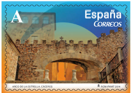 2014-01-02. Arcos y puertas. 5. Arco de la Estrella. Cáceres. Imagen.jpg