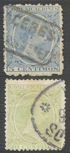 Un par de matasellos estos los cogí aparte