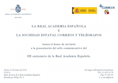 2014-01-03. III Centenario RAE. Presentación. 16-01-2014.jpg