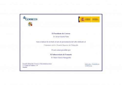 2014-02-12. Centenario Escuela Superior de Telegrafía. Presentación. 12-02-2014.jpg