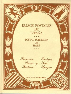 Introducción al Estudio y Relación de los Sellos Falsos Postales de España. Cubierta normal. Baja.jpg