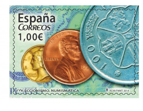 2014-02-03. Coleccionismo 2014. Sello. 1,00. Monedas. Alta.jpg