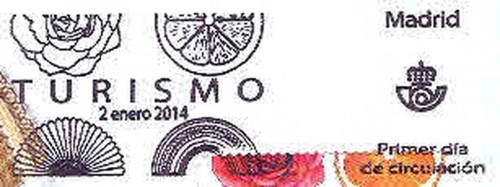 2014-01-02. Turismo. FDC. Matasellos. Alta.jpg