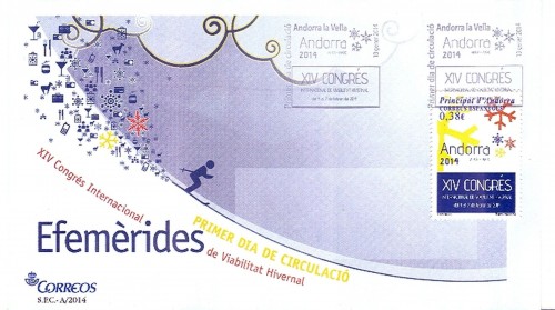 Andorra. 2014-01-13. Efemérides 2014. Viabilitat Hivernal. FDC. Alta.jpg
