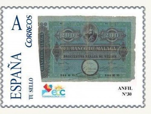 Torremolinos. 2014. ECC 2014. Productos. Sello personalizado. Anfil número 30. Boceto. Baja.jpg