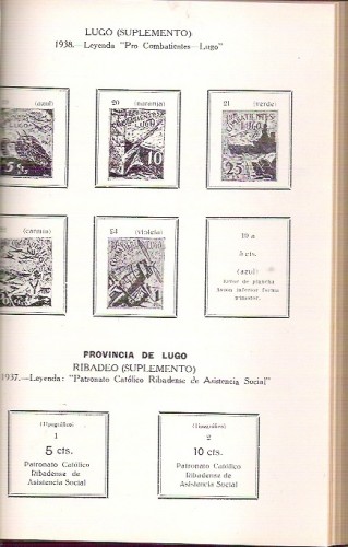 Pagina de El Eco Filatelico Español.