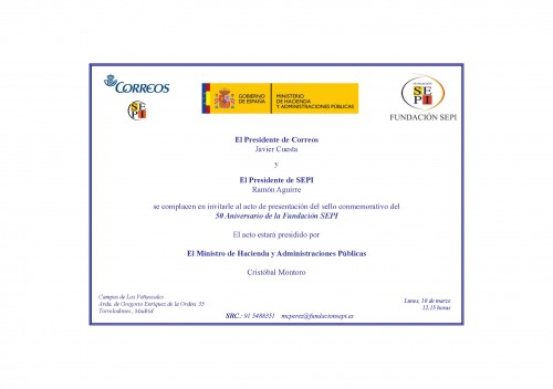 2014-03-10. 50 Aniversario de la Fundación de la SEPI. Presentación. 10-03-2014.jpg