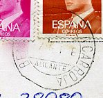 Alicante, CEM BENIRRAMA ? - LA CARROJA, 17.OCT.76