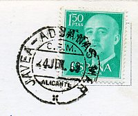 Alicante, CEM JÁVEA - ADUANAS DE MAR, 24.JUL.69