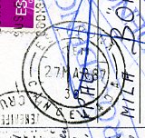 Málaga, CEM ESTEPONA - CANCELADA, 27.MAR.87