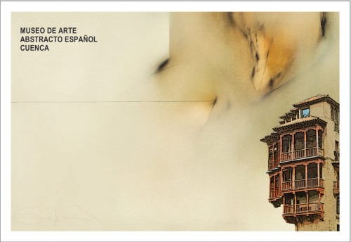 2014-03-12. Museo de Arte Abstracto Español. Cuenca. Tarjeta entero postal. Reverso. Baja.jpg