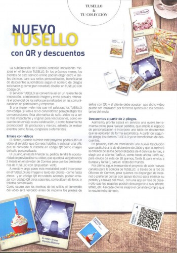 Correos. Sellos y mucho más. Número 35. 2014-1. Página 20. Alta.jpg