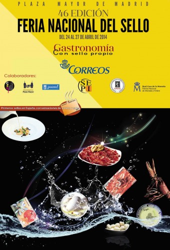 Madrid. 2014. XLVI Feria Nacional del Sello. Cartel. Baja.jpg