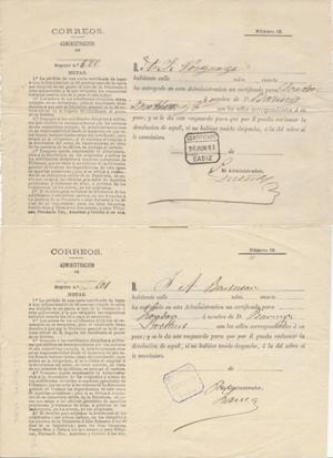 Impreso de imposición de carta certificada Cadiz, 28 Junio 1881 ok.jpeg
