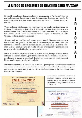 El Explorador Filatélico. Nº 104. Marzo 2014. Página 3. Baja.jpg