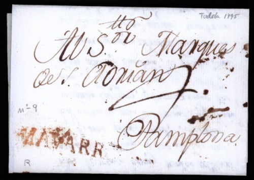 Tudela a Pamplona 1795