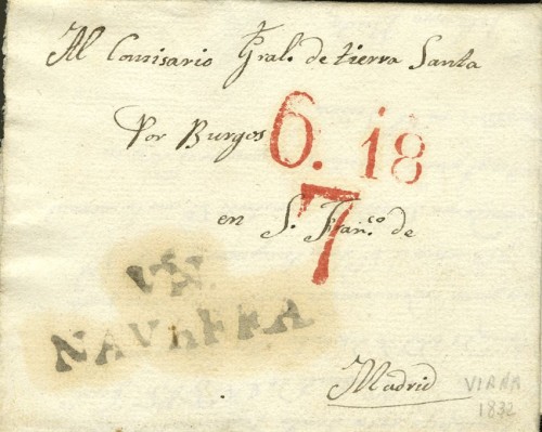 Viana a Madrid 1832