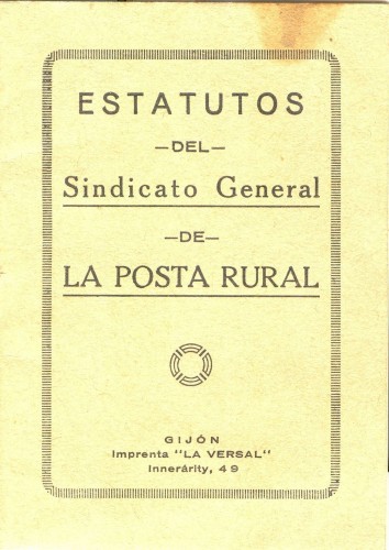 Estatutos del Sindicato General de la Posta Rural. Baja.jpg