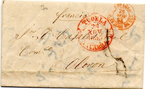 Cascante a Oloron 1853