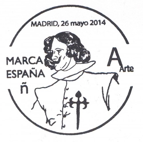 2014-05-22. Marca España. A-Arte. Presentación. 2014-05-26. Matasellos. Alta.jpg