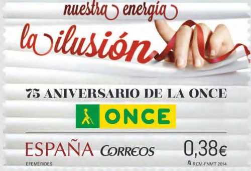 2014-06-27. Efemérides. 75 Aniversario de la ONCE. Boceto. Alta.jpg